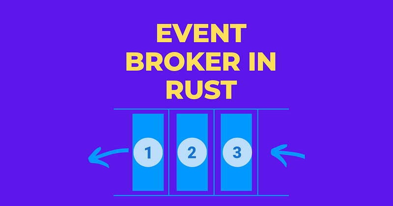 Building an Event Broker in Rust